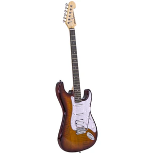 Washburn SDFSB-U Guitarra Eléctrica Sonamaster Deluxe Sunburst