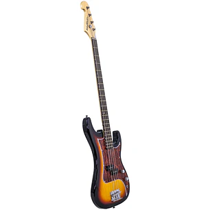 Washburn SB1PTS-A-U Bajo Eléctrico de 4 Cuerdas Sonamaster Sunburst