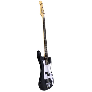 Washburn SB1PB-A-U Bajo Eléctrico de 4 Cuerdas Sonamaster Black