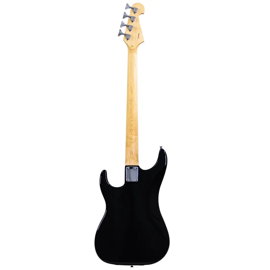 Washburn SB1PB-A-U Bajo Eléctrico de 4 Cuerdas Sonamaster Black 4