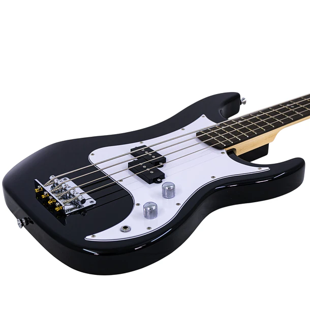 Washburn SB1PB-A-U Bajo Eléctrico de 4 Cuerdas Sonamaster Black 6