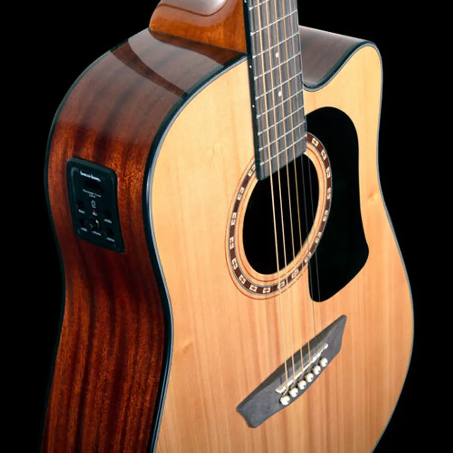 Washburn AD5CEPACK-A-U Pack de Guitarra Electroacústica Dreadnought Cutaway 10