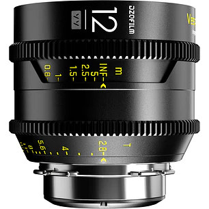 DZOFilm VESPID 12mm T2.8 Cine Lente Montura ARRI PL y Adaptador Canon EF