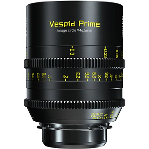 DZOFilm VESPID 25mm T2.1 Lente Montura PL Con Adaptador Montura EF