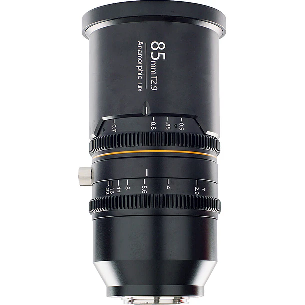 Blazar Lens Great Joy 85mm T2.9 1.8x Anamorphic Lente Montura Micro 4:3 Flare Ámbar 1