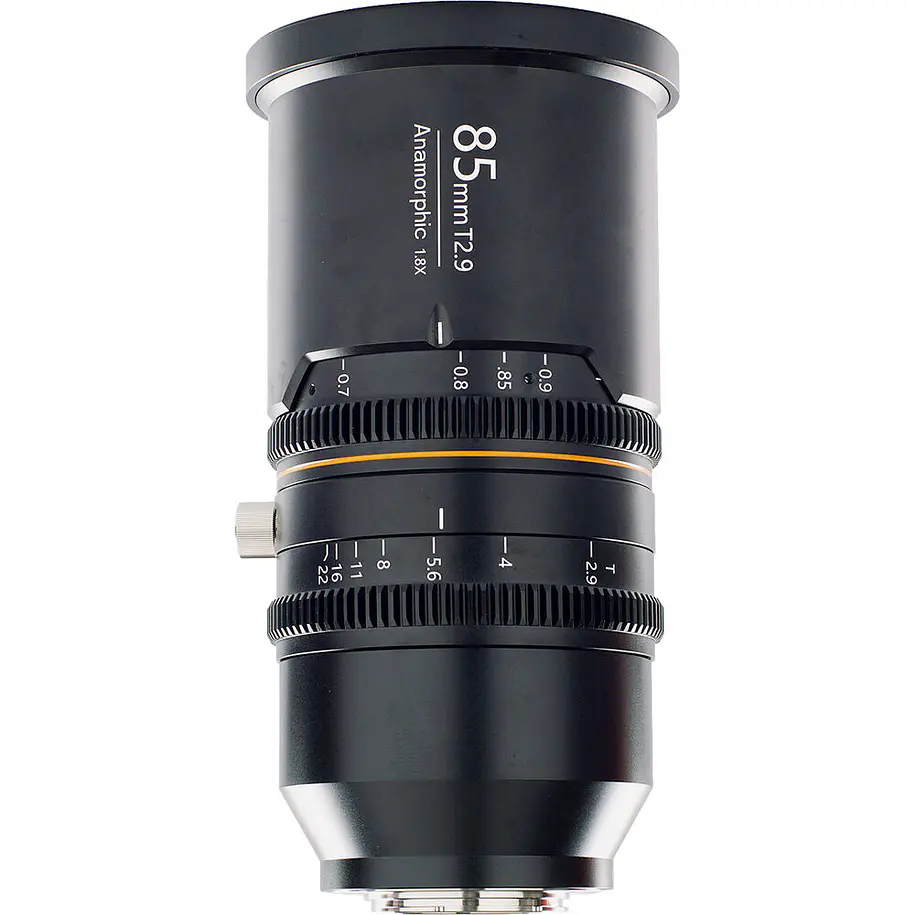 Blazar Lens Great Joy 85mm T2.9 1.8x Anamorphic Lente Montura Micro 4:3 Flare Ámbar 1