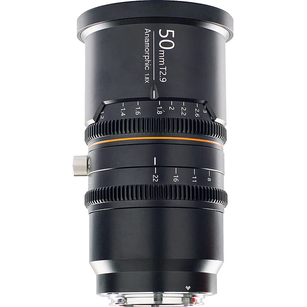 Blazar Lens Great Joy 50mm T2.9 1.8x Anamorphic Lente Montura RF Blue Flare 1