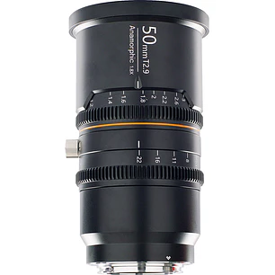 Blazar Lens Great Joy 50mm T2.9 1.8x Anamorphic Lente Montura RF Blue Flare