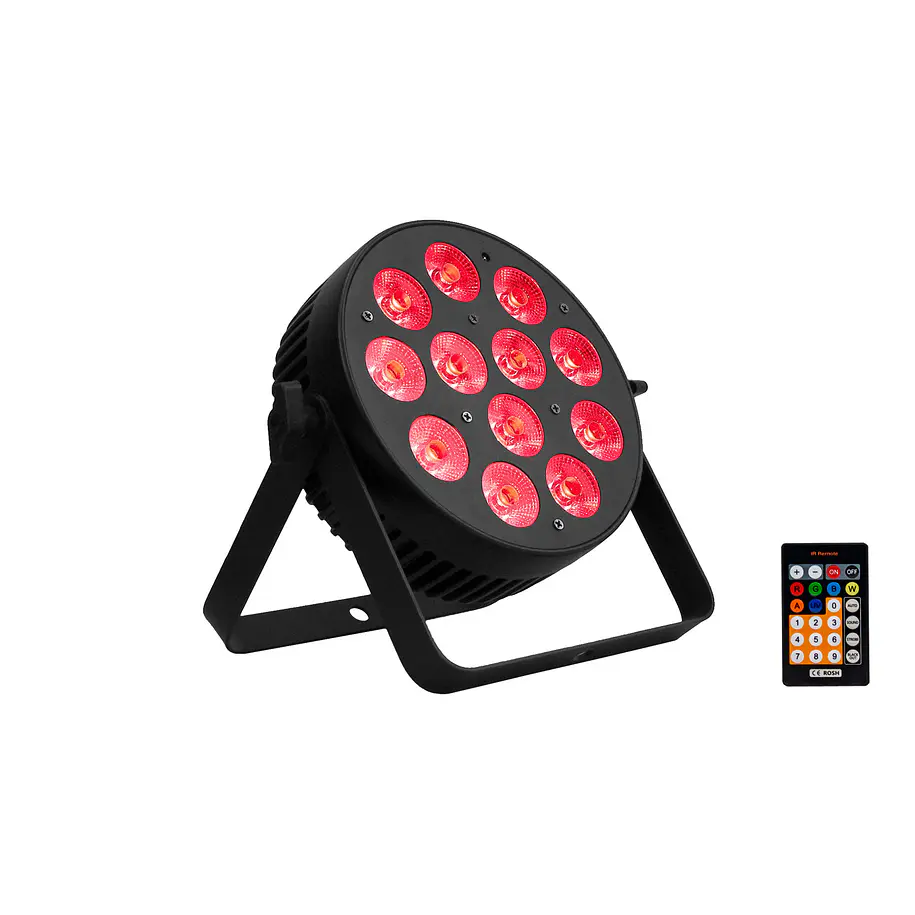 Event Lighting PAR12X12L Luz Par Led 12X12 RGBWAU, DMX 1