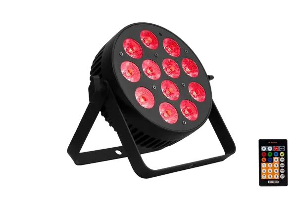 Event Lighting PAR12X12L Luz Par Led 12X12 RGBWAU, DMX 2