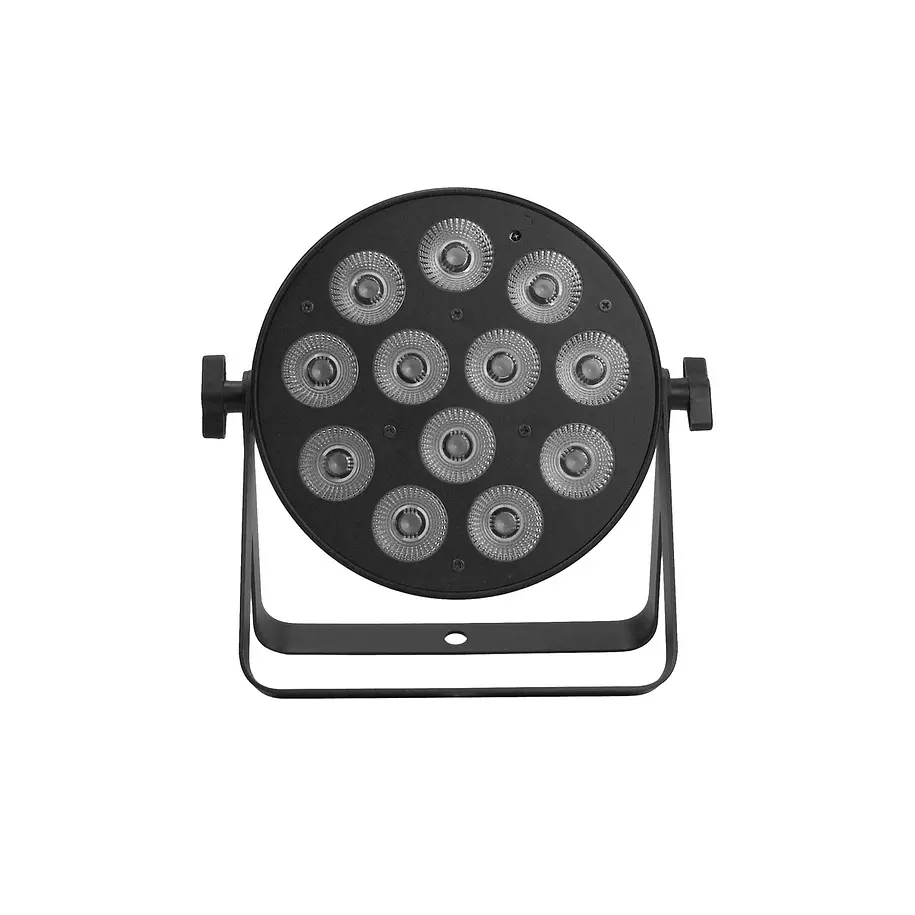 Event Lighting PAR12X12L Luz Par Led 12X12 RGBWAU, DMX 3
