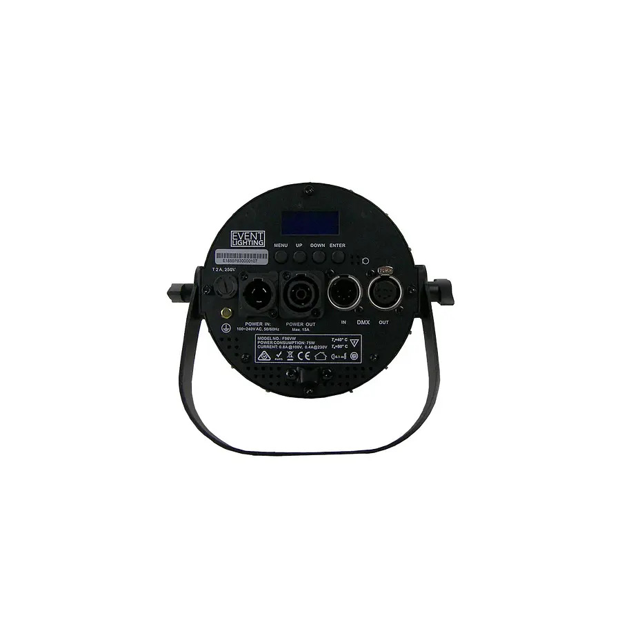 Event Lighting F96VW Luz Fresnell 2X48W, LED, DMX 8