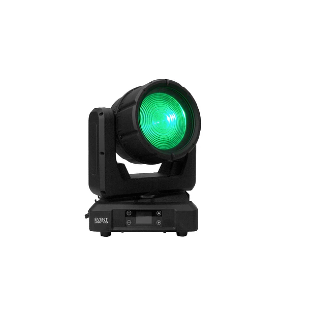Event Lighting DELUGEM120WFX Luz Cabeza Movil, 120W RGBL + 48 X 1W LED, IP65, DMX 12