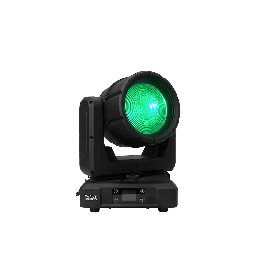 Event Lighting DELUGEM120WFX Luz Cabeza Movil, 120W RGBL + 48 X 1W LED, IP65, DMX 12
