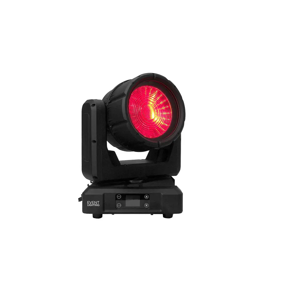 Event Lighting DELUGEM120WFX Luz Cabeza Movil, 120W RGBL + 48 X 1W LED, IP65, DMX 17