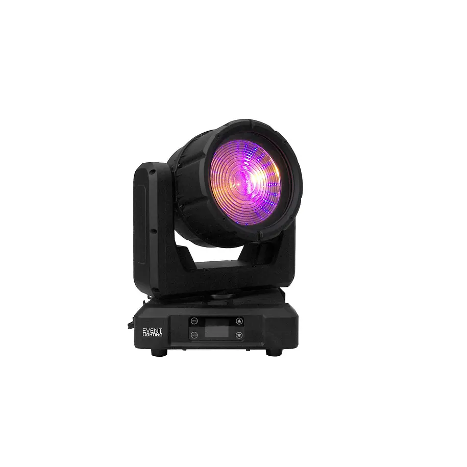 Event Lighting DELUGEM120WFX Luz Cabeza Movil, 120W RGBL + 48 X 1W LED, IP65, DMX 23
