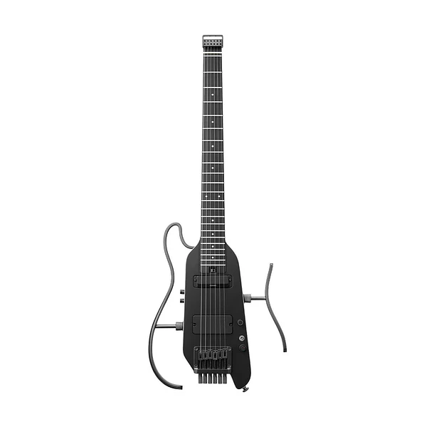 Donner HUSH X PRO Guitarra Eléctrica de Viaje Headless con Efectos Integrados Black EC7030 10