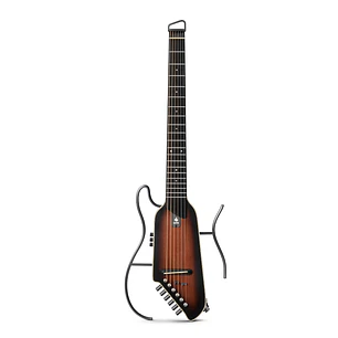 Donner HUSH I Evo2 Guitarra Electroacústica Silenciosa de Viaje con Preamp HPS-II Sunburst EC7487