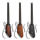 Donner HUSH I Evo2 Guitarra Electroacústica Silenciosa de Viaje con Preamp HPS-II Natural EC7488 - Miniatura 5