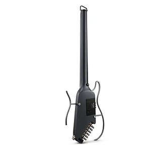 Donner HUSH I Evo2 Guitarra Electroacústica Silenciosa de Viaje con Preamp HPS-II Black EC7489