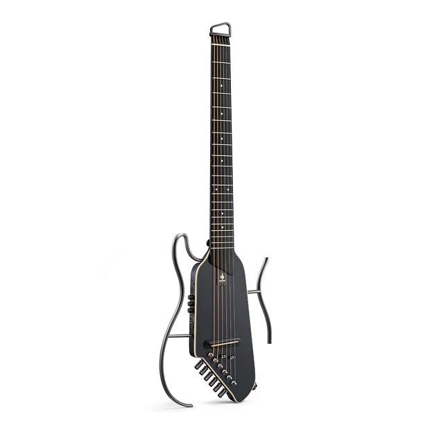 Donner HUSH I Evo2 Guitarra Electroacústica Silenciosa de Viaje con Preamp HPS-II Black EC7489 4