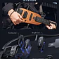 Donner HUSH-X Guitarra Eléctrica de Viaje Headless Ultraliviana Sunburst EC6807 - Miniatura 6