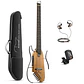 Donner HUSH-I Guitarra Electroacústica Silenciosa de Viaje Headless Maple Natural EC1780 - Miniatura 2