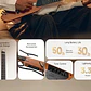Donner HUSH-I Guitarra Electroacústica Silenciosa de Viaje Headless Mahogany Sunburst EC1783 - Miniatura 7