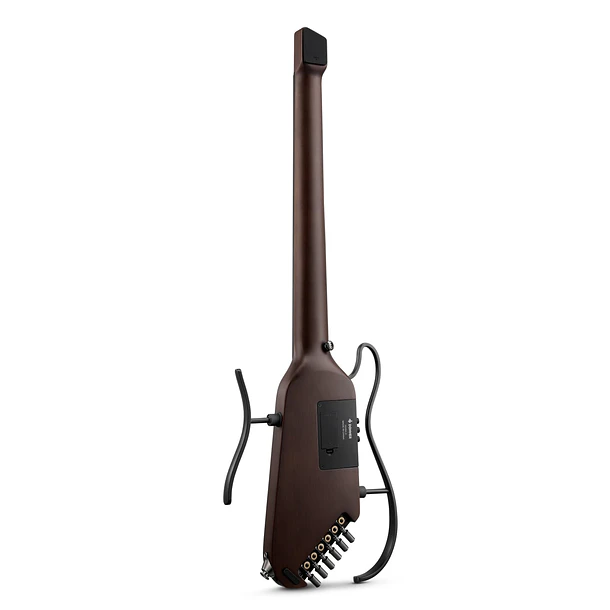 Donner HUSH-C Guitarra Clásica Electroacústica de Viaje Cuerdas de Nylon Sunburst EC7251 5