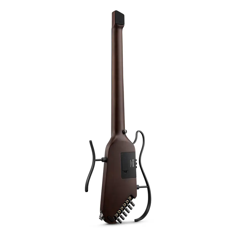 Donner HUSH-C Guitarra Clásica Electroacústica de Viaje Cuerdas de Nylon Sunburst EC7251 5