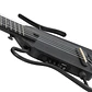 Donner HUSH-C Guitarra Clásica Electroacústica de Viaje Cuerdas de Nylon Black EC7252 - Thumbnail 2