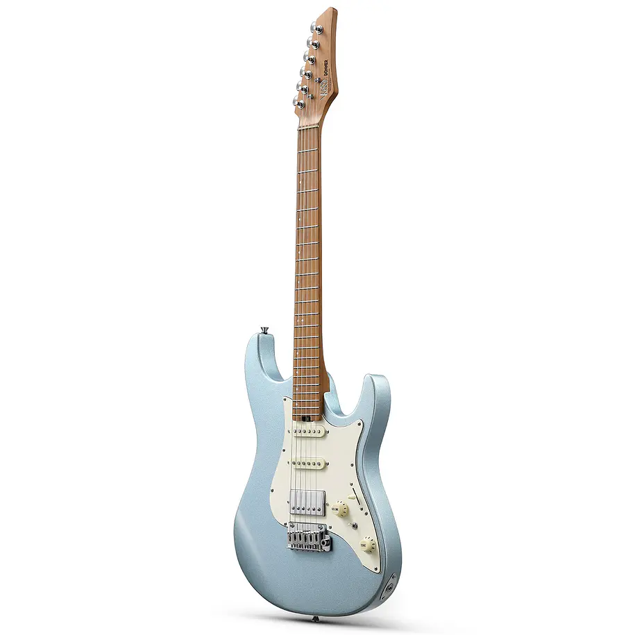 Donner DST-550 Guitarra Eléctrica Superstrat HSS con Clavijas de Bloqueo Blue EC6924 1