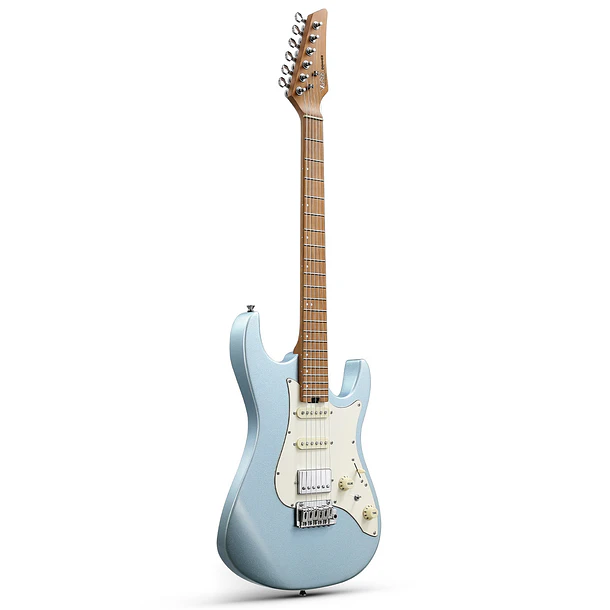 Donner DST-550 Guitarra Eléctrica Superstrat HSS con Clavijas de Bloqueo Blue EC6924 2