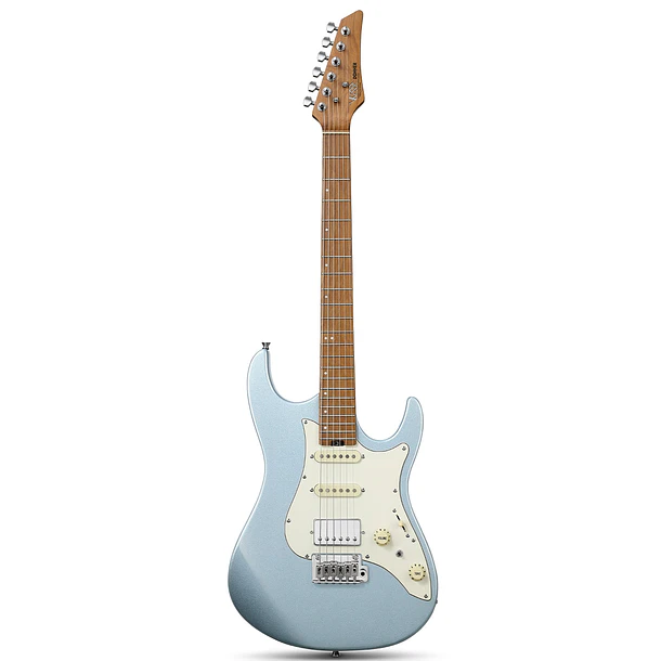 Donner DST-550 Guitarra Eléctrica Superstrat HSS con Clavijas de Bloqueo Blue EC6924 3
