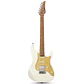 Donner DST-550 Guitarra Eléctrica Superstrat HSS con Clavijas de Bloqueo Gold White EC6945 - Miniatura 1