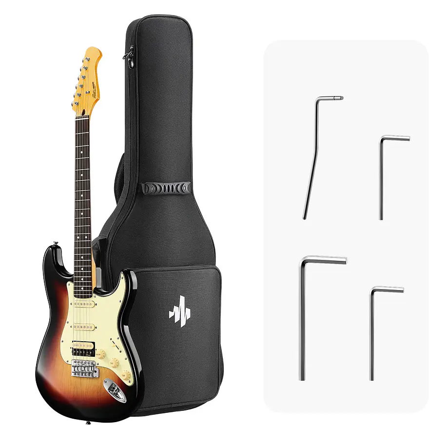 Donner DST-600 Guitarra Eléctrica Cuerpo Sólido 39