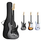Donner DST-80 Kit Guitarra Eléctrica Stratocaster con Amplificador Recargable 5W Sonic Blue EC6958 - Miniatura 8