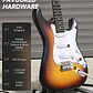 Donner DST-80 Kit Guitarra Eléctrica Stratocaster con Amplificador Recargable 5W Sunburst EC6959 - Miniatura 6