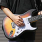 Donner DST-80 Kit Guitarra Eléctrica Stratocaster con Amplificador Recargable 5W Sunburst EC6959 - Miniatura 7