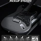 Donner DST-80 Kit Guitarra Eléctrica Stratocaster con Amplificador Recargable 5W Matte Black EC6961 - Miniatura 4