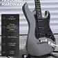 Donner DST-80 Kit Guitarra Eléctrica Stratocaster con Amplificador Recargable 5W Matte Black EC6961 - Miniatura 6