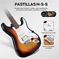 Donner DST-100S Kit Guitarra Eléctrica Stratocaster HSS con Amplificador 3W Sunburst EC1098 - Miniatura 6
