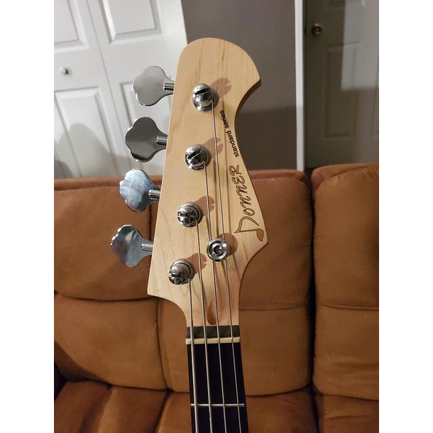 Donner DJB-510S Bajo Eléctrico Jazz Bass 4 Cuerdas Tamaño Completo con Funda Sunburst EC1388 2