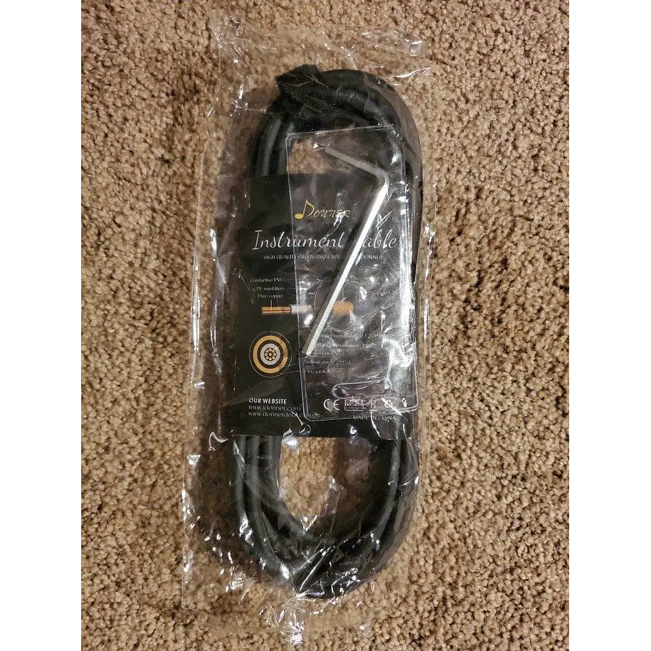 Donner DJB-510S Bajo Eléctrico Jazz Bass 4 Cuerdas Tamaño Completo con Funda Sunburst EC1388 4