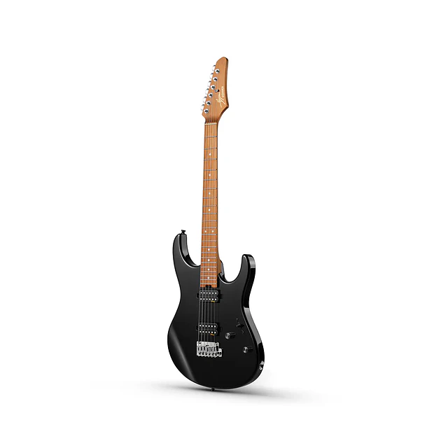 Donner DST-700 HH Guitarra Eléctrica Superstrat Alnico V con Coil Split Black EC6816 1