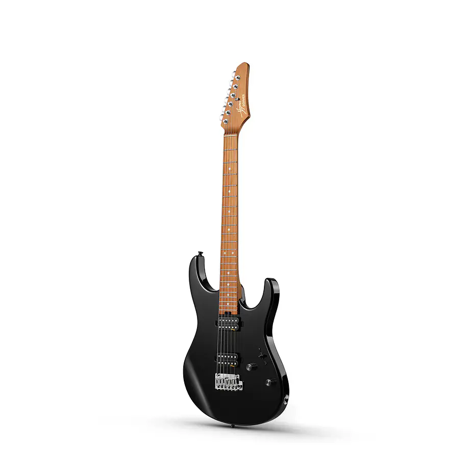 Donner DST-700 HH Guitarra Eléctrica Superstrat Alnico V con Coil Split Black EC6816 1
