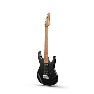 Donner DST-700 HH Guitarra Eléctrica Superstrat Alnico V con Coil Split Black EC6816