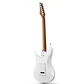 Donner DST-550 Guitarra Eléctrica Superstrat HSS ThunderForge con Coil Split Degradado Amatista-Blanco EC7148 - Miniatura 2