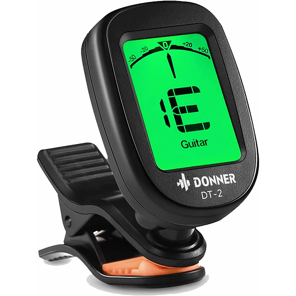 Donner DT-2 Afinador Cromático de Clip Multi Instrumento con Pantalla Giratoria Pila Incluida EC814 1