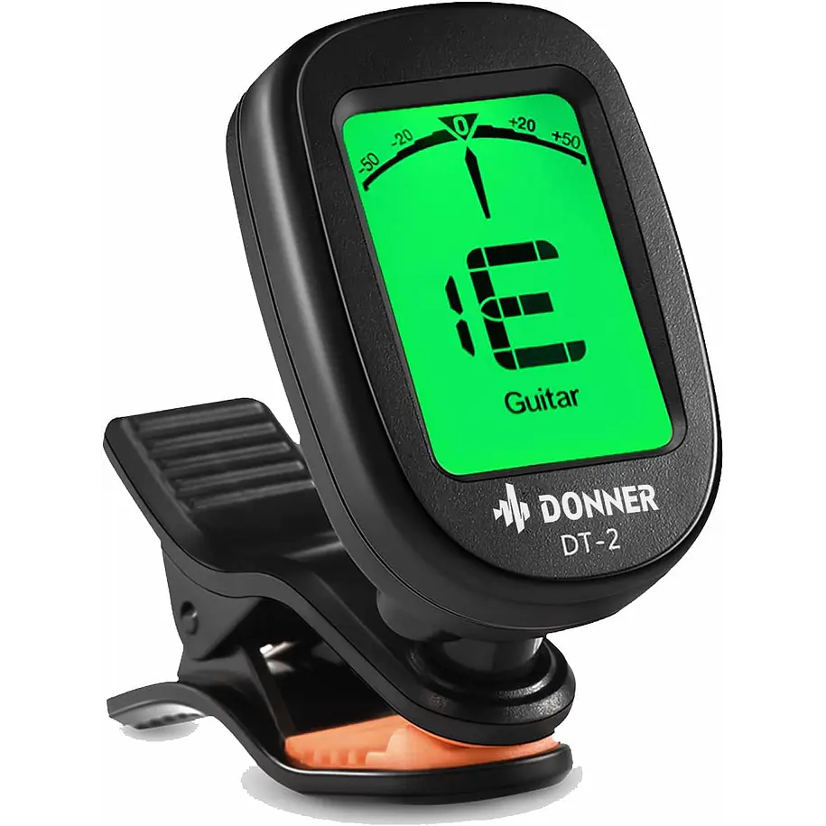 Donner DT-2 Afinador Cromático de Clip Multi Instrumento con Pantalla Giratoria Pila Incluida EC814 1